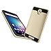 BLU Studio XL2 Case / BLU Studio XL 2 Case S0270UU Case Tough Hybrid Armor Shock Dual Layer Resistance Proof Case Cover (VGC Gold)