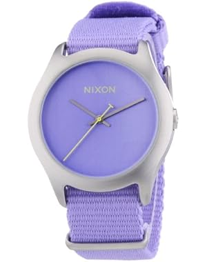Women's Quartz Fabric/Canvas Casual Watch, Color:Pastel Purple (Model: A348-1366)
