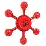 Marvel Heroes - Metal Fidget Spinner Toy Helps Focusing, Stress Reducer/Relief Perfect For Boredom EDC ADD Anxiety and Autism for Adult & Children, High Speed and Quiet Bearing (Spider-man)