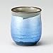 Kutani Japanese Yunomi Tea Cup Silver leaf YAKI(ware)