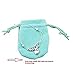 Vktech® New Three Chain Crystal Heart Dangle Navel Belly Button Ring Piercing Jewelry