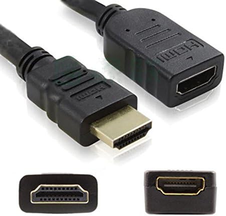 10m Extension HDMI to HDMI Cable lead High Speed Cable for DVD, Blue Ray, Projectors, Sky, Laptops, PS3, PS4, Home Cinema, Sound bars, Xbox, XBMC, Android TV......(Samsung, Panasonic, LG Electronics, Sony, Philips, Denver, Toshiba, Bush, Akai, Goodmans, Blaupunkt) (10 meter)