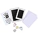 PChero Large Size Baby Handprint and Footprint Inkless Ink Pad Kit, Non-Toxic and Clean-Touch, Ideal for Family Keepsake Baby Registry (2 Packs)