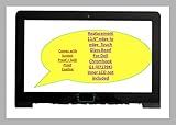 Dell Chromebook 11 Screen Bezel and Glass Cover Assembly