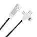 3 In 1 Cellphone Charging Cable,Bnest Type-c USB Data Cable 3 in 1 Nylon Jacket Cable Charging and Transfering Data for iPhone Samsung and Most Andoid Cellphone (Black)
