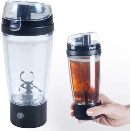 Kelexx Electric Protein Shaker Blender Automatic Movement Shaker Transparent Mixer Cup