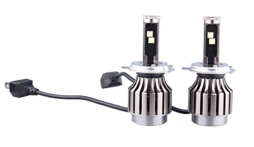 Quality Car LED Headlight Conversion Kit 6000k 80w 8000lm H4 High Low Beam Dc10v-30v 30000 Hrs Lifespan