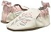 Robeez Girls Crib Shoe Rosealean Cream 12-18 Months M US Infant