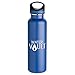 Water Vault K2 Hydro Stainless Steel Insulated Water Bottle, Double Wall Vacuum Thermos Flask – 20 oz. Standard Mouth - Matte Blue