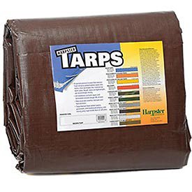 Super Heavy Duty Brown Tarp 8 OZ., 20'x30'