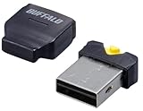 iBUFFALO カードリーダー/ライター microSD対応 超コンパクト ブラック BSCRMSDCBK