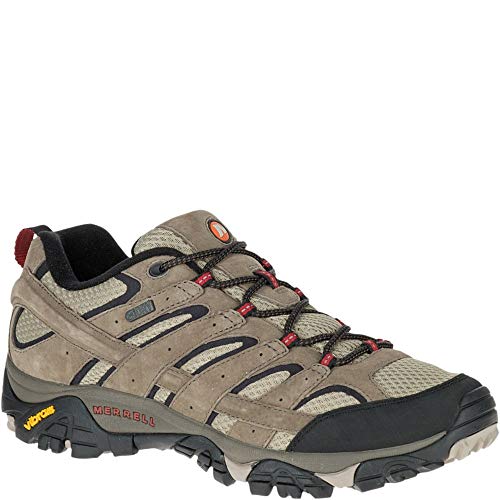 Merrell Men's Moab 2 Waterproof Hiking Shoe, Bark Brown, 9 M US