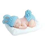 Wocuz WZ0984 Sleeping Baby Candy Making Mold Fondant Mold Silicone Mold for Baby Shower Party Birthday Party Cake Decoration