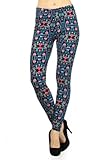 Women's Multi Fun Shape and Color Leggings-Leggings- Fashion Leggings-Clothing