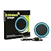 Tundras Blue 2 Pack QI Wireless Universal Cell Phone Charger Compatible w/All Qi-Enabled Phones