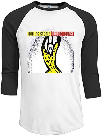 For Men Rolling Stones Voodoo Lounge Three-Quarter Sleeve Sleeve Baseball Graphic Tees