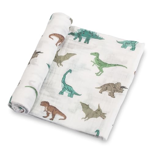 LollyBanks Muslin Swaddle Blanket 47 X