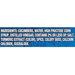 Vlasic Stackers Bread and Butter Pickles, 16 FL OZ
