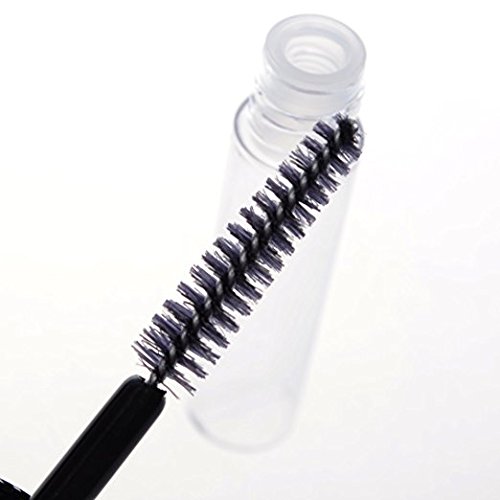 KLOUD City 5 pcs Reusable Empty Bottle Tube Container for Eyelash Growth Oil/Mascara with Brush for Home and Travel - Thumbnail 3