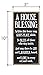 Honey Dew Gifts Inspirational Decor, A House Blessing 5 inch by 10 inch Hanging Sign, Wall Art, Decorative Wood Sign Home Decor, 75655