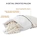 BedStory Cool Shredded Memory Foam Pillow Adjustable Loft, Cool and Warm Side Bed Pillows Queen Breathable Washable Cover for Side Back Stomach Sleeper Neck Pain Relief Foam Pillow