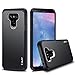 J&D Case Compatible for LG G6 / LG G6 Plus Case, Heavy Duty Dual Layer Hybrid Shock Proof Protective Rugged Bumper Case for LG G6 Plus, LG G6 Case, Black