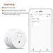 Aoycocr Wifi Smart Plug, Energy Saving Wireless Mini Smart Socket with Timer, No Hub Required, Compatible with Alexa, Google Home & IFTTT, ETL Listed, White, 2 Years Warranty