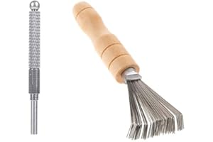 EGGONE Japanese Ikebana Tool Set Floral Kenzan Needle Straightening Tool Flower Frogs Cleaner Cleaning Brush Tool