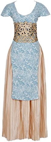 Eller Ware Women Chiffon Jacquard Dress Halloween Cosplay Costume for Adult and Child
