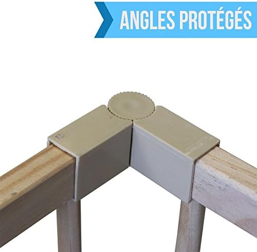 Monsieur Bebe Barriere De Securite Et Parc Bebe 4 6 Ou 8 Cotes En Bois Norme En 6 Cotes 5 28m Beige Amazon Fr Bricolage