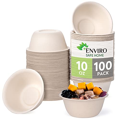 Compostable Disposable Soup Bowls Biodegradable Bamboo Paper Bowls