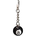 MGBISYI Ball Key Chains Eight Ball Billiards Fashion Keychain (1 pc)