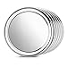 New Star Foodservice 50875 Pizza Pan/Tray, Wide Rim, Aluminum, 10 Inch, Pack of 6
