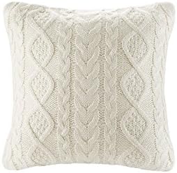 Knit Decorative Throw Pillow Cover 