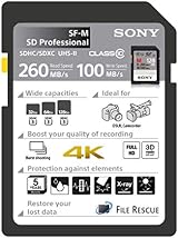 Sony 64GB SDXC UHS-II U3 Class 10 Memory Card SF-M64/T 260MBs Read view 4