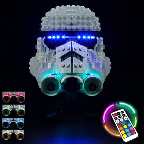 Led Light Kit for Lego Star Wars Stormtrooper Helmet Building Kit