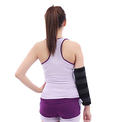 TADAMI Elbow Support,Breathable Knit Elbow Brace Targeted Compression for Chronic Elbow Pain,Supports Forearm Tendons & Muscles,Golfer's or Tennis Elbow Relief (S, Black)
