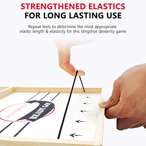 TOYDAZE Foosball Slingshot Game DOUBLE THICKER Foosball Winner Board