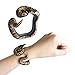 STOBOK Halloween Party Realistic Snake Bracelet Fake Snake Wristband Scary Prank Toy for Tricky Party Supplies