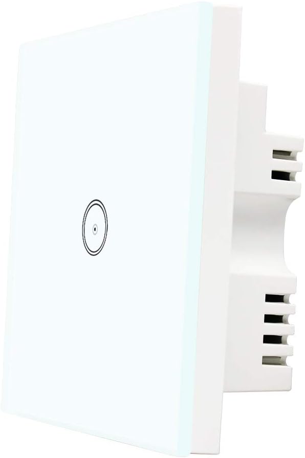 BENEXMART Tuya Zigbee Hub Smart ZigBee 1 Gang Light Switch for Alexa SmartThings to Control Normal Lights, Smart Home Automation(1 gang zigbee light switch)