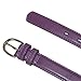 CTM Kid's Leather 1 inch Basic Dress Belt, Medium, Navy