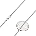 1.9mm Solid .925 Sterling Silver Braided Wheat Chain Necklace, 24 inches