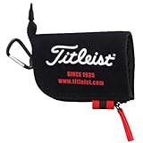 Titleist Golf Tee Case Small Pouch bag 2014 Model AJTE42 Black