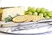 BlizeTec Cheese Knife Set 2 Pcs Multipurpose Butter, Fruit and Dessert Knives with 4 Slate Markers, 1 Soapstone Chalk and 1 Gift Bag