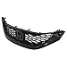 Upper Grille Black Compatible with 2013-2015 Honda Civic HO1200216