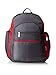 Fisher-Price Rip Stop Diaper Bag Backpack, Grey & Red