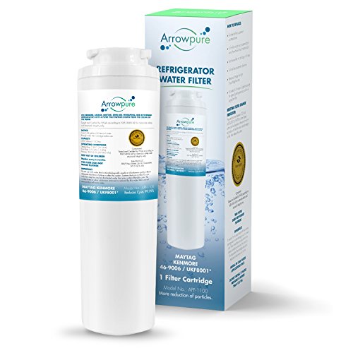 Arrowpure UKF8001 Refrigerator Water Filter Replacement Cartridge