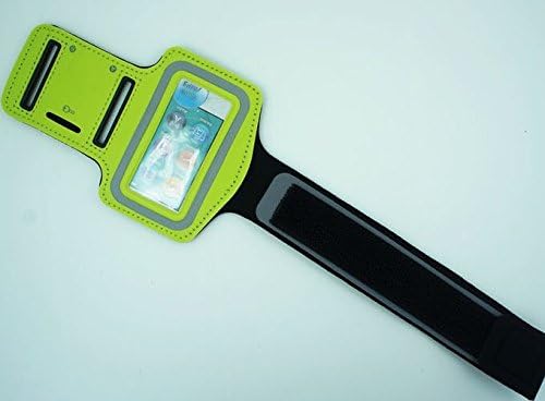 Running Gym Sport Wrist Strap Armband For iPod Nano 7 7th Generation (Green)