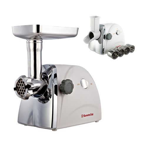 Sunmile 1HP 5# 800W UL Electric Meat Grinder SM-G31 with Grater Attachment