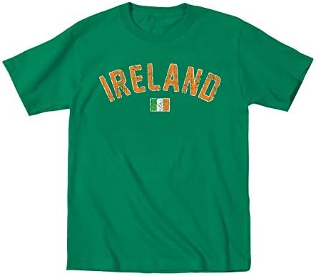 Ireland Flag Irish Vintage Retro Novelty - Toddler T-Shirt - Kelly green - 4T